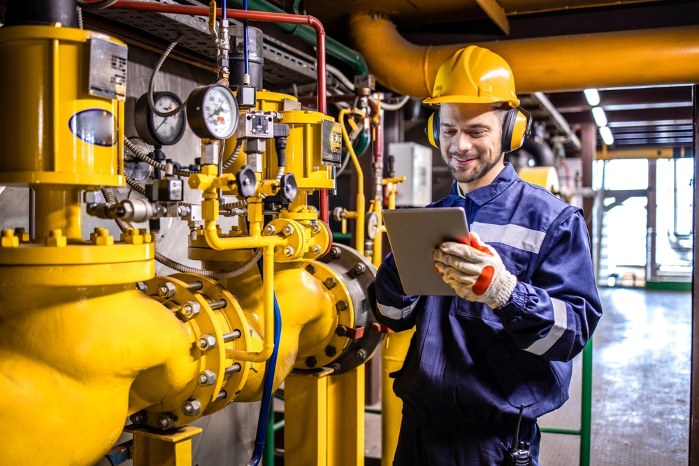 Instrument Technician with Clipboard